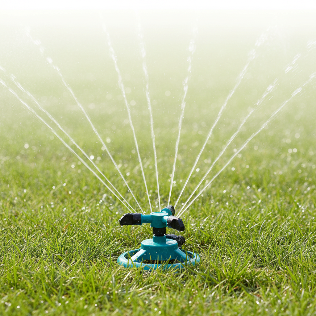 360° Garden Sprinkler – White Background