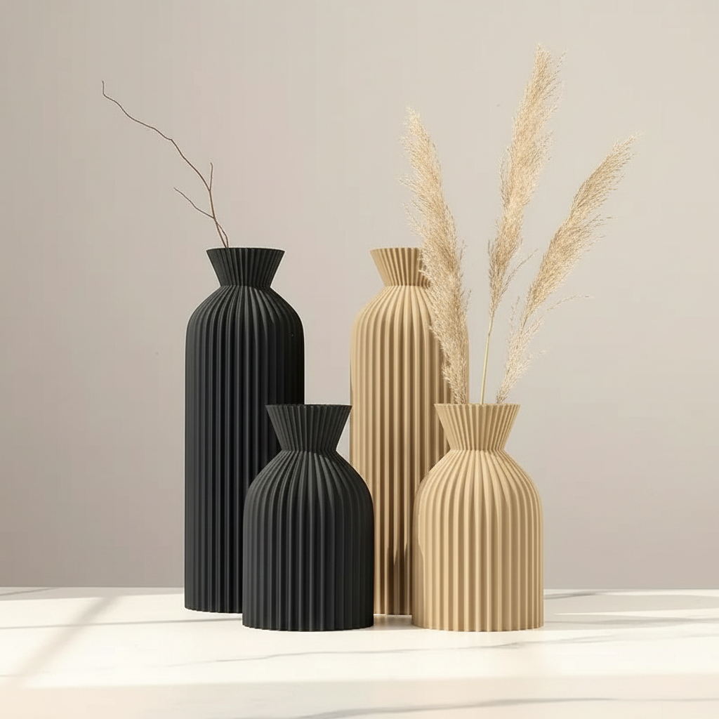 3D Printed Boho Vase – Product Shot
