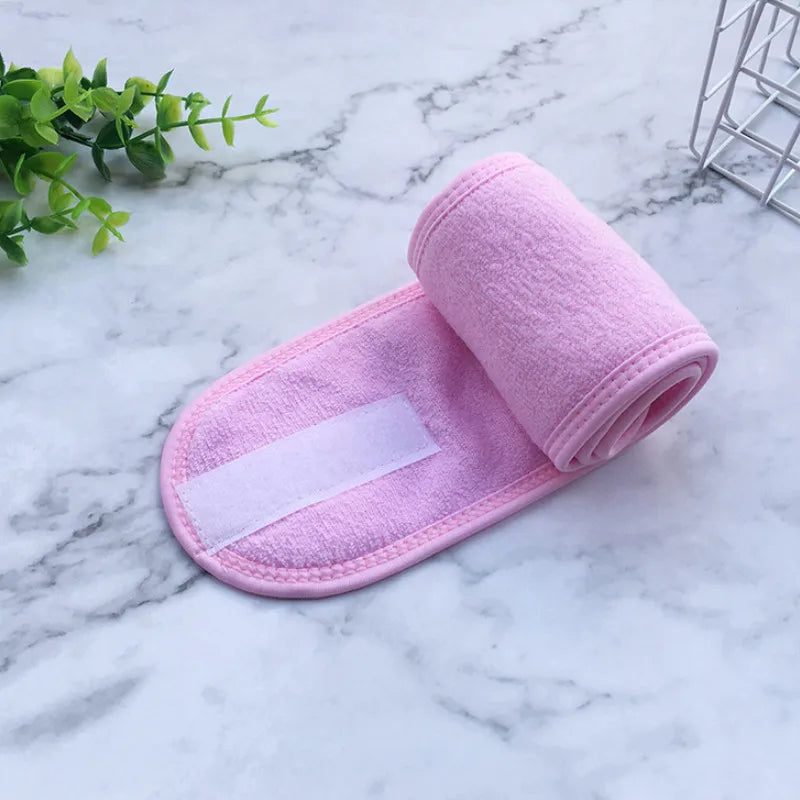 Wide Spa Headband | Adjustable | Makeup & Shower | 10 Colours
