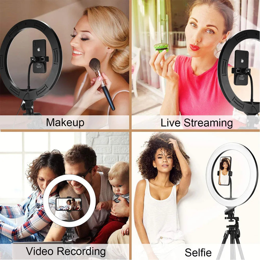 RingShot Pro – Ring Light LED com Tripé