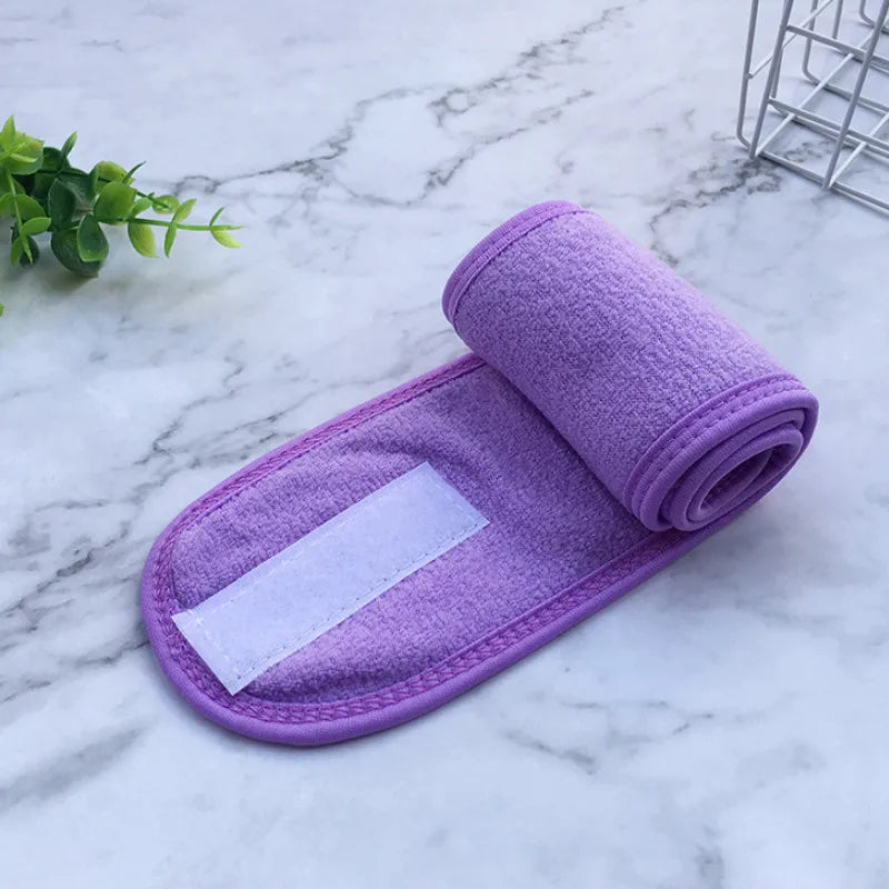 Wide Spa Headband | Adjustable | Makeup & Shower | 10 Colours
