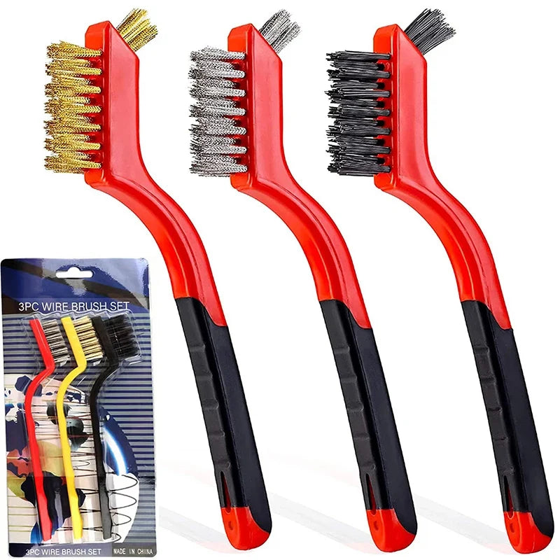 ScrubSteel – Conjunto de Escovas de Aço Inoxidável para Limpeza