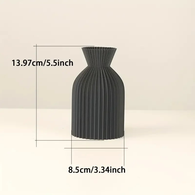 Jarrón Boho Impreso en 3D | Centro de Mesa Decorativo Moderno