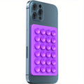 Silicone Suction Phone Holder | Anti-Slip Wall & Desk Mount | 11 Colors