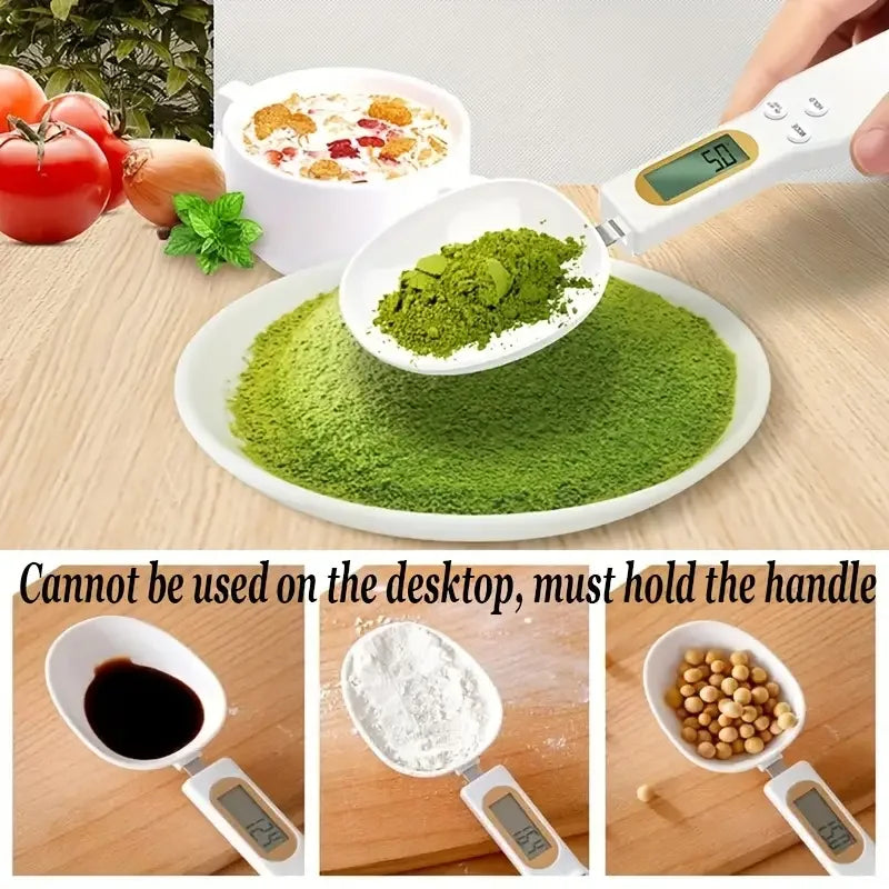 SpoonScale – Mini Báscula Digital Tipo Cuchara 0.1-500g