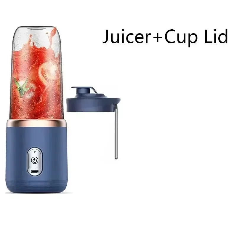 Mini Batidora USB Portátil 400ml — Licuadora de Viaje para Batidos y Smoothies