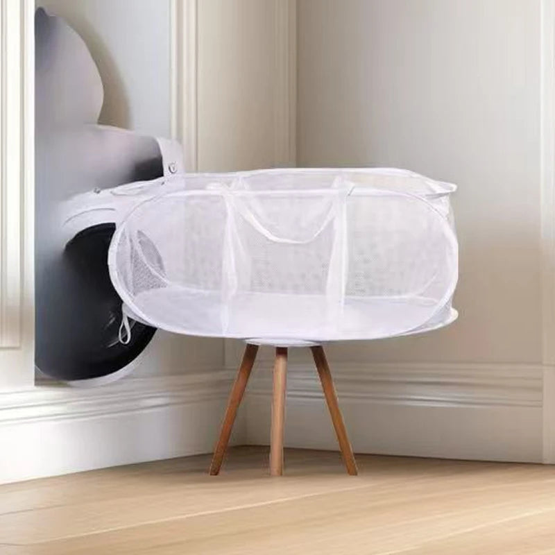 LaundryPop – Cesto de Roupa Dobrável Pop-Up