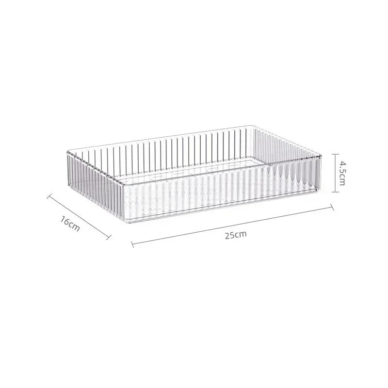 ClearStore Desk – Organizador de Secretária Transparente Multiusos