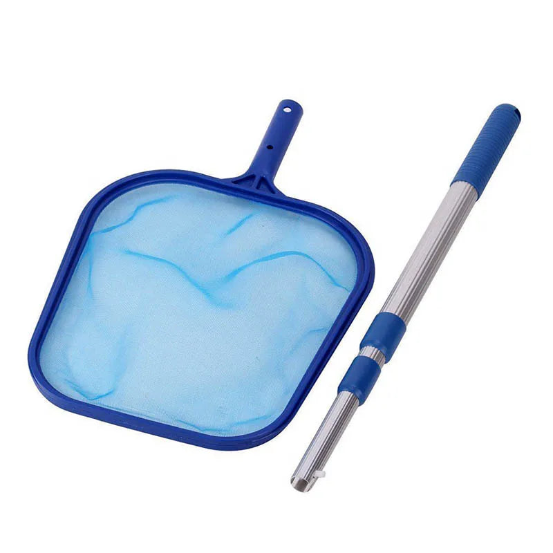 Rede Telescópica para Limpeza de Piscinas – Apanhador de Folhas com Malha Fina para Piscinas e Spas