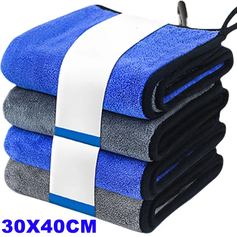 Coral Fleece Microfiber Car Towel 500GSM — Soft, Quick-Dry, Multi-Pack