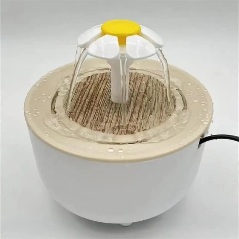 PawFountain – Fuente de agua eléctrica USB con filtro automático para gatos
