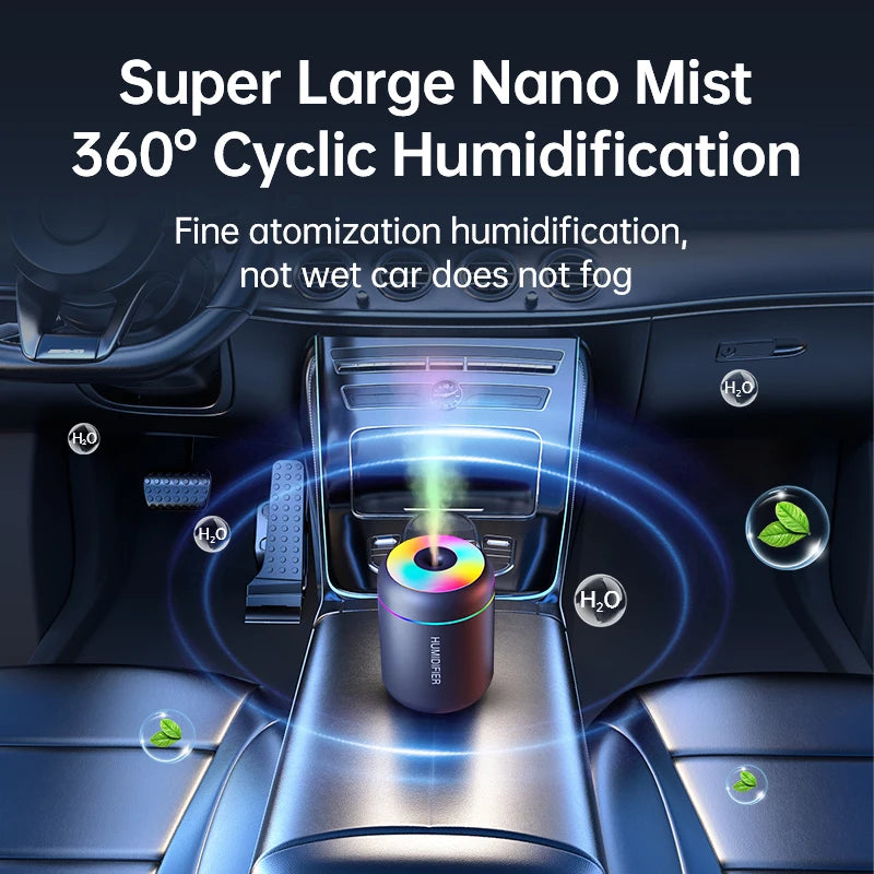 MistDrop – Mini Humidificador USB e Difusor de Aromas