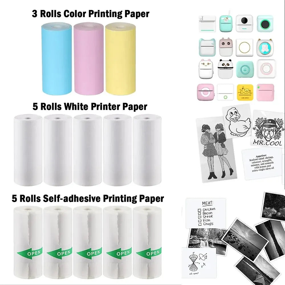 PrintMini HD – Impressora de Fotografias e Etiquetas Portátil Bluetooth HD