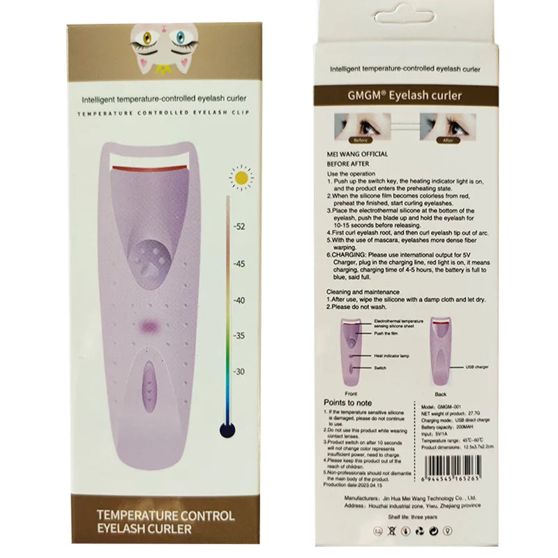LashWave – Rizador de pestañas eléctrico con calor