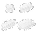 ClearStore Desk – Organizador de Secretária Transparente Multiusos