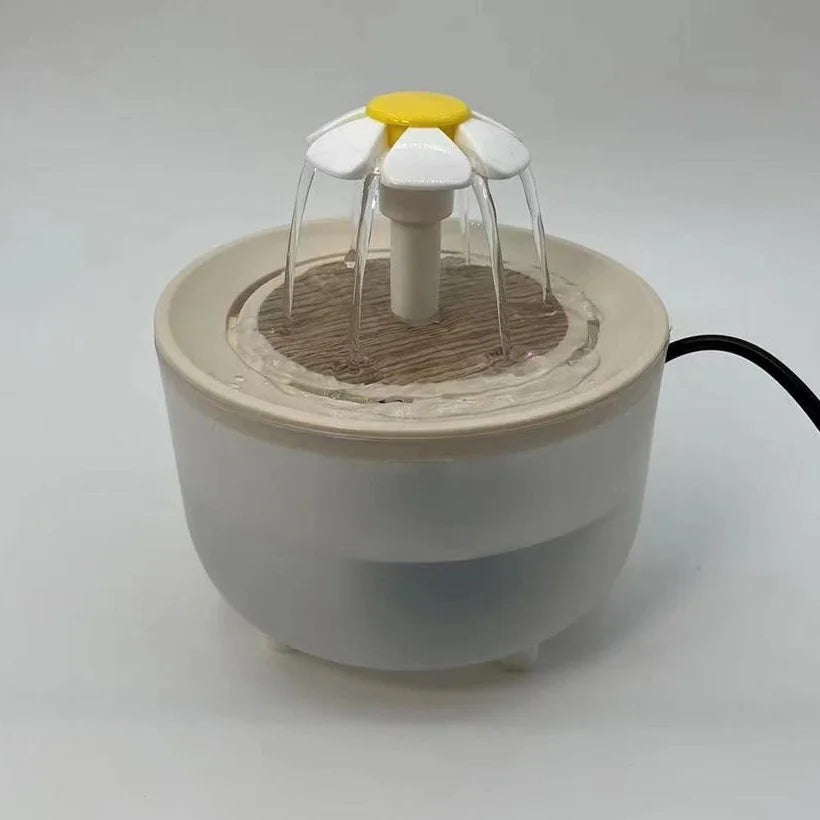 PawFountain – Fuente de agua eléctrica USB con filtro automático para gatos