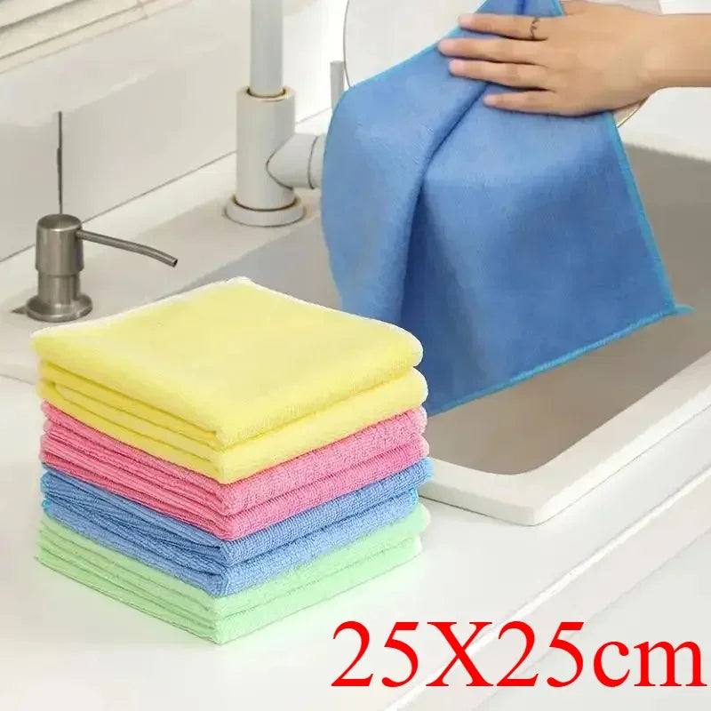 Paños de limpieza de microfibra para cocina | Paquete de 5, 10 o 20