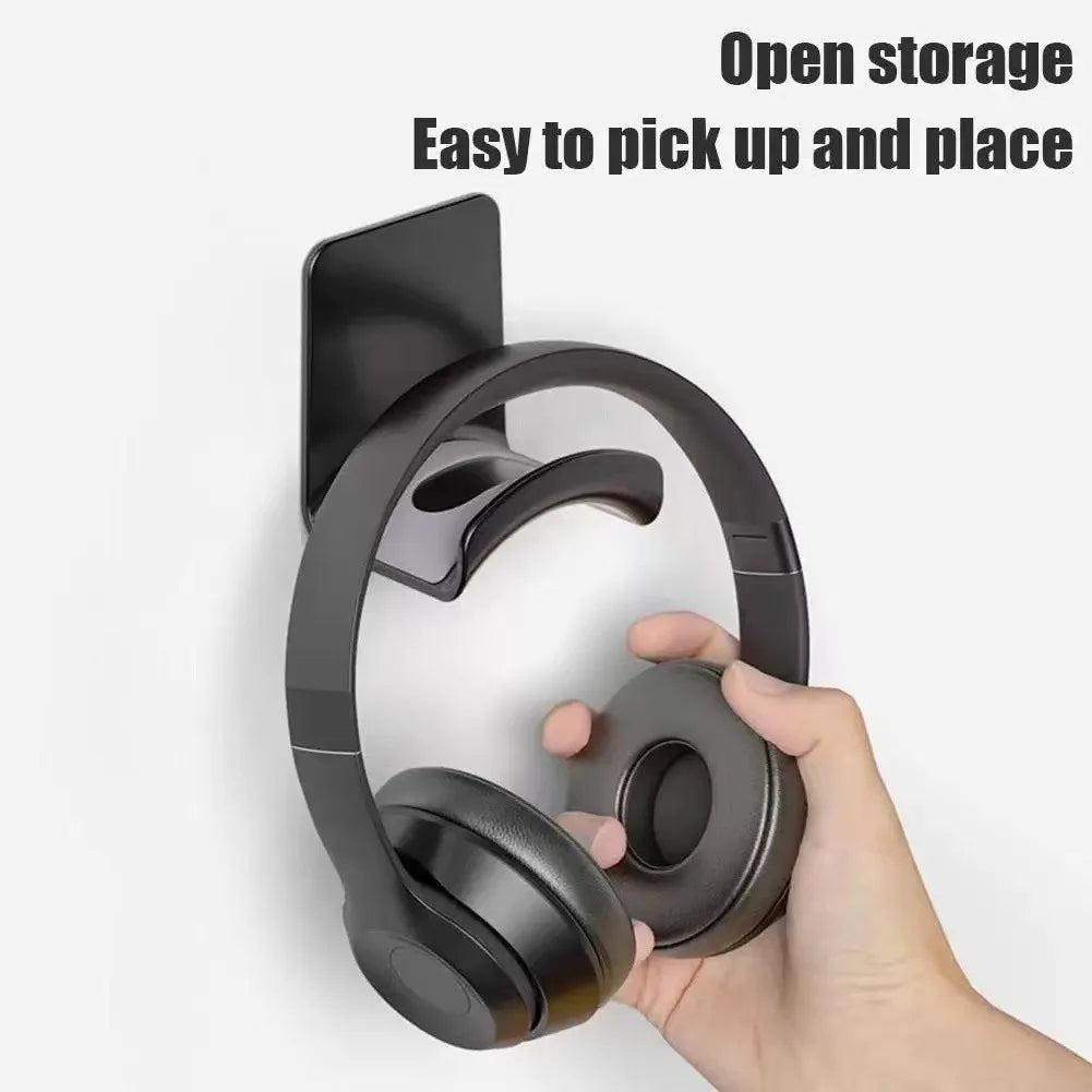 WallHold – Suporte de Parede Autoadesivo para Auscultadores e Headsets