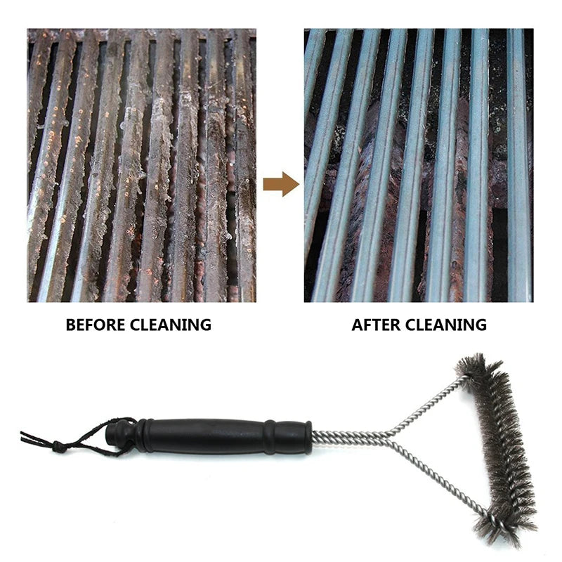 BBQ Grill Cleaning Brush | Stainless Steel | Heat Resistant