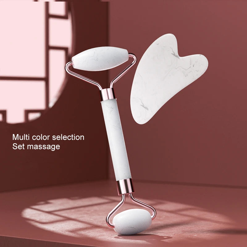 Rodillo de resina para masaje facial — Rostro, Cuello y Ojos