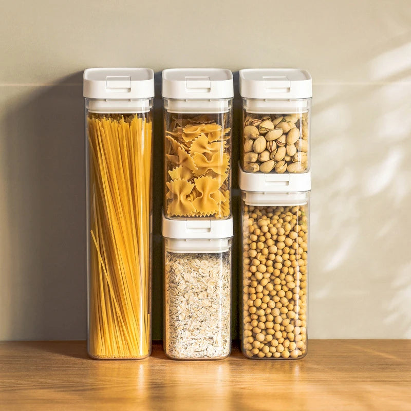 ClearStore Pasta – Recipiente Hermético Transparente para Armazenar Massas