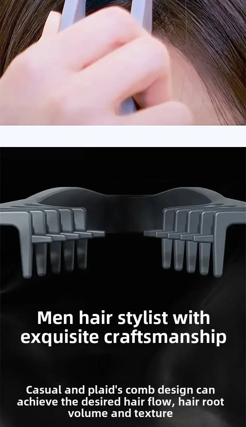 VoluComb Pro – Peine de Peluquería de Púas Anchas | Anti-Enredos | Para todo tipo de cabello