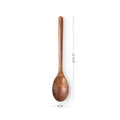 Conjunto de Colheres de Madeira Natural — Utensílios de Cozinha e Sala de Jantar