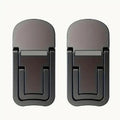 Mini Suporte Dobrável para Portátil | Suporte Invisível Autoadesivo com 2 Ângulos – Embalagem com 2