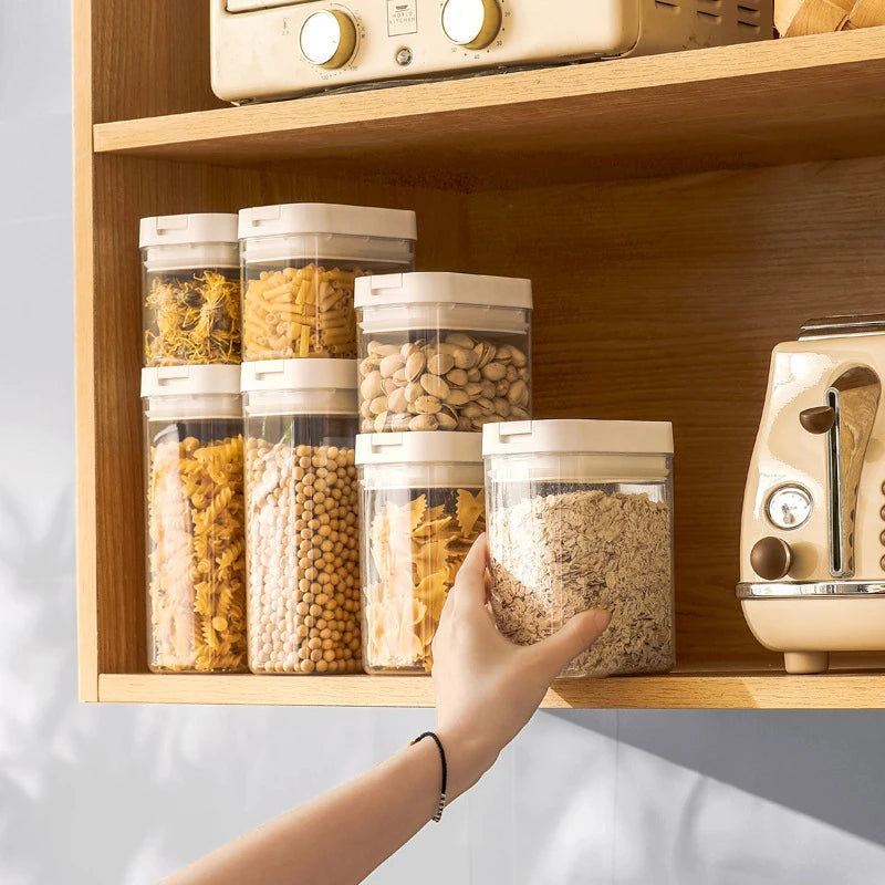 ClearStore Pasta – Recipiente Hermético Transparente para Armazenar Massas