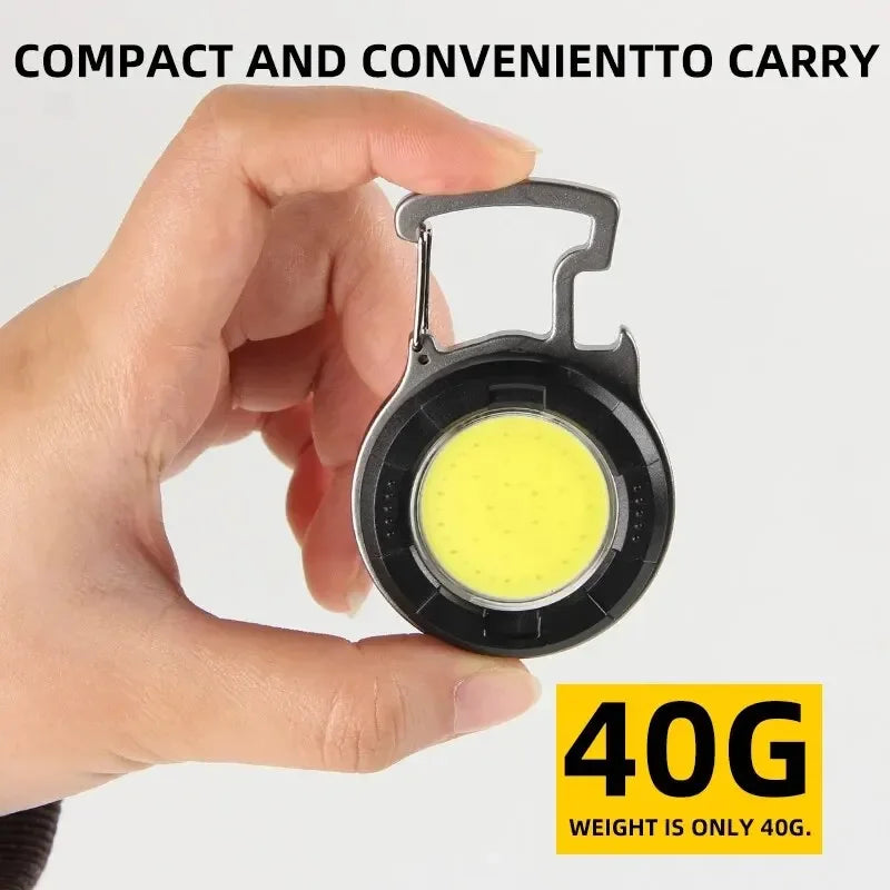 PocketLight – Linterna COB recargable por USB-C con llavero