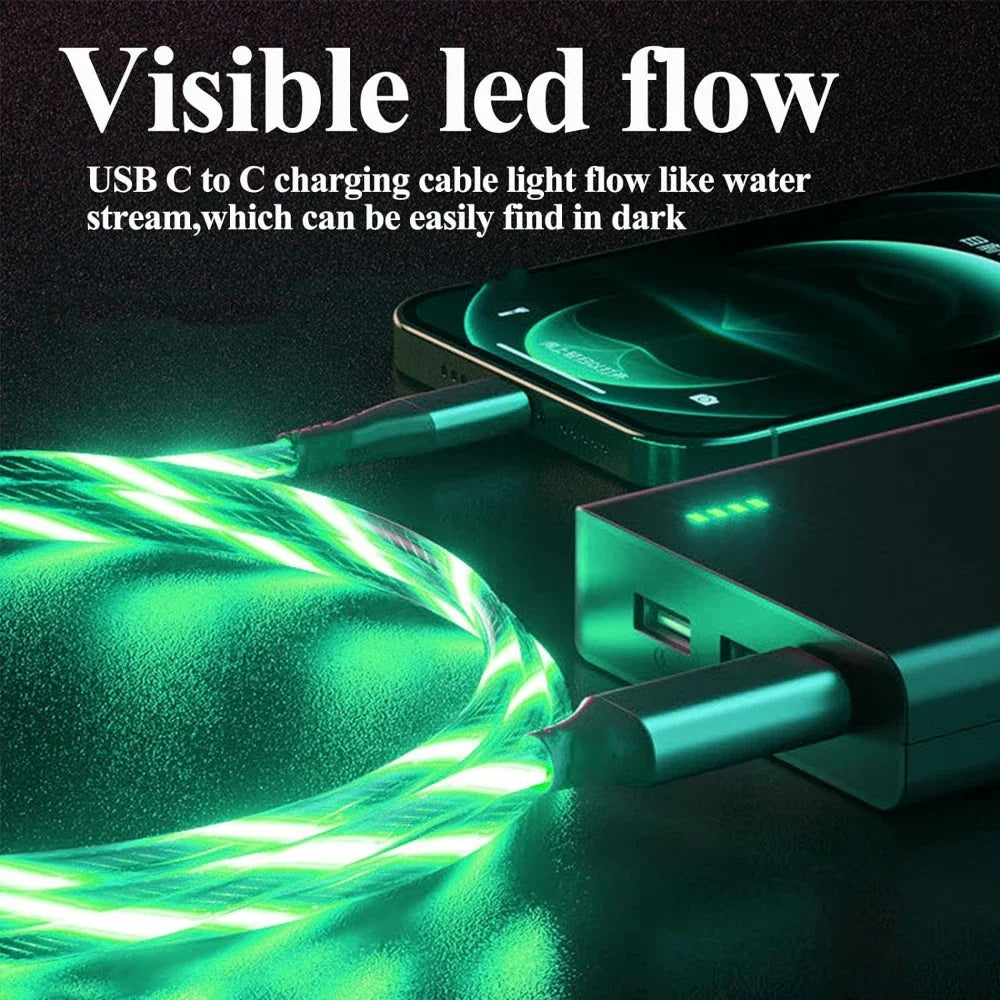 SmartCharge 60W – Cabo de Carregamento Rápido USB-C com Ecrã LED