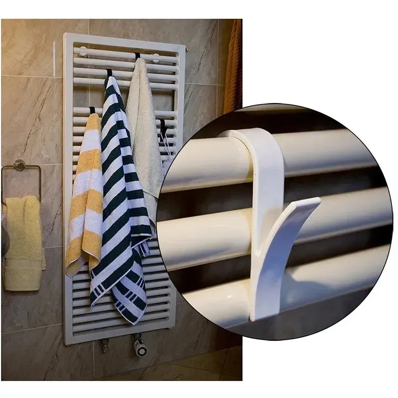 RadiatorClip – Ganchos para Secador de Toalhas Aquecido