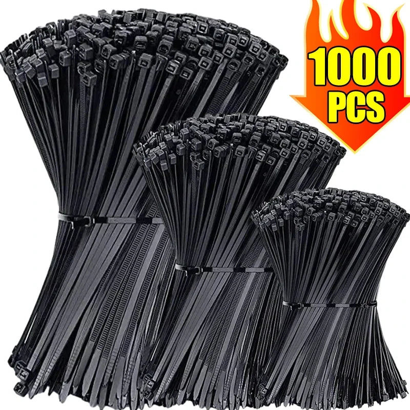 Atilhos Plásticos – Abraçadeiras de Nylon Auto-Apertáveis