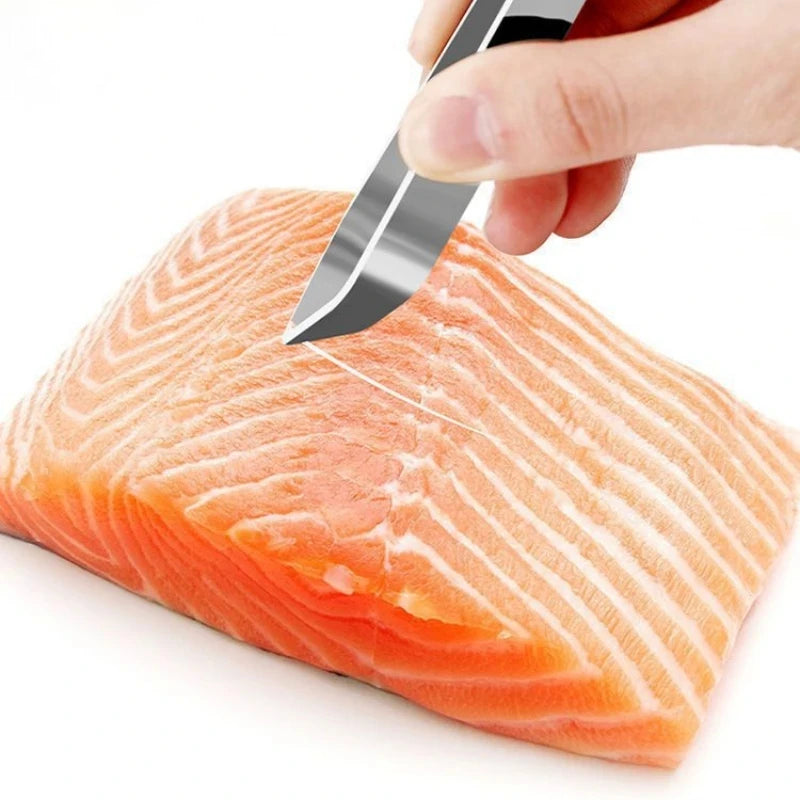 Pinça de Aço Inoxidável para Espinhas de Peixe | Ferramenta de Cozinha para Remover Espinhas com Precisão