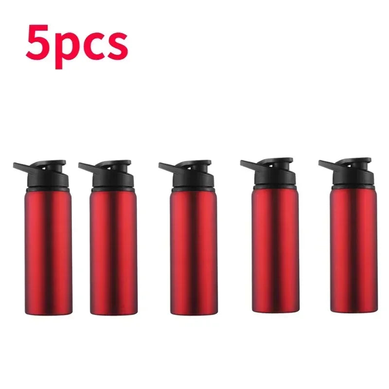 Garrafa de Água Desportiva em Aço Inoxidável — 600ml, Sem BPA, Pack Múltiplo