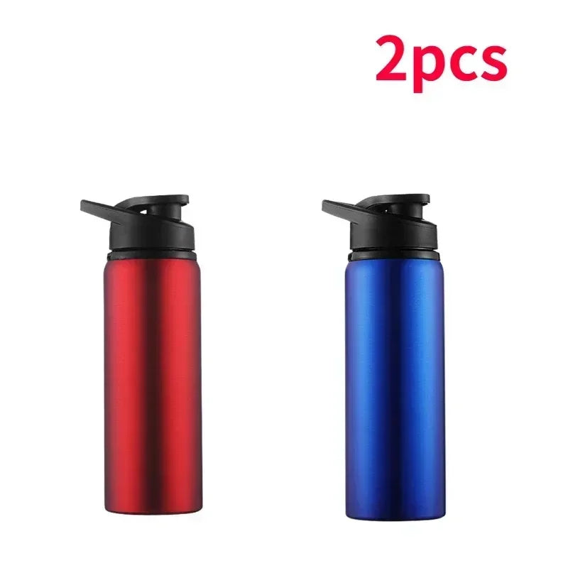Garrafa de Água Desportiva em Aço Inoxidável — 600ml, Sem BPA, Pack Múltiplo