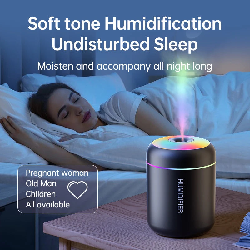 MistDrop – Mini Humidificador USB e Difusor de Aromas