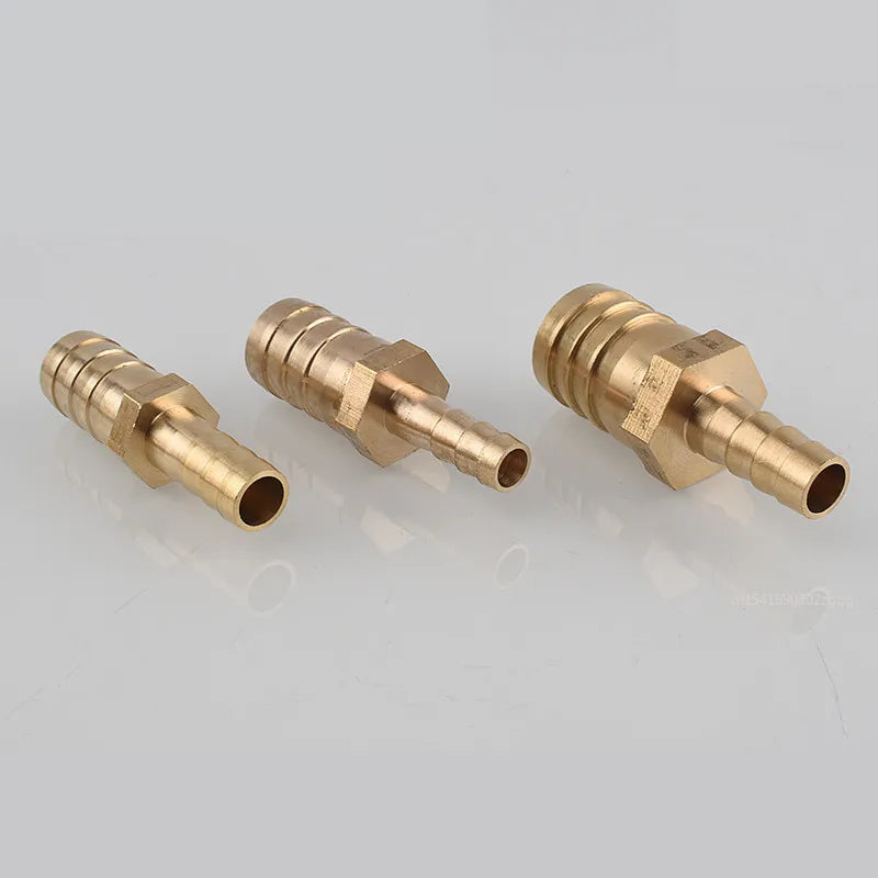 Conector reductor de manguera de latón – Conector recto de 2 vías de 3 mm a 25 mm