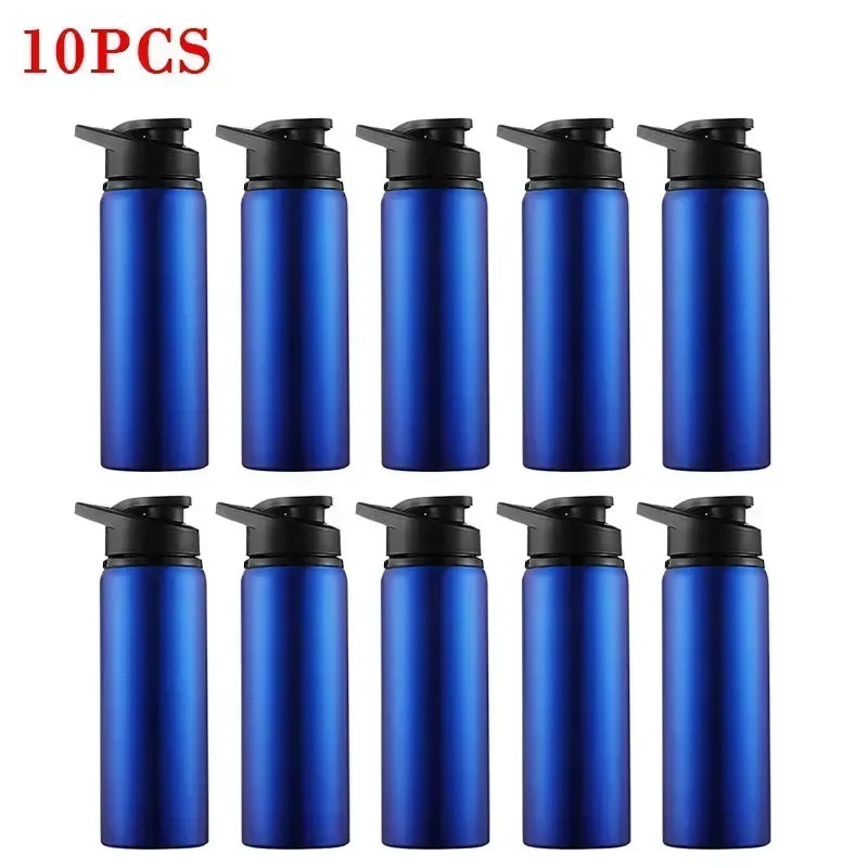 Garrafa de Água Desportiva em Aço Inoxidável — 600ml, Sem BPA, Pack Múltiplo
