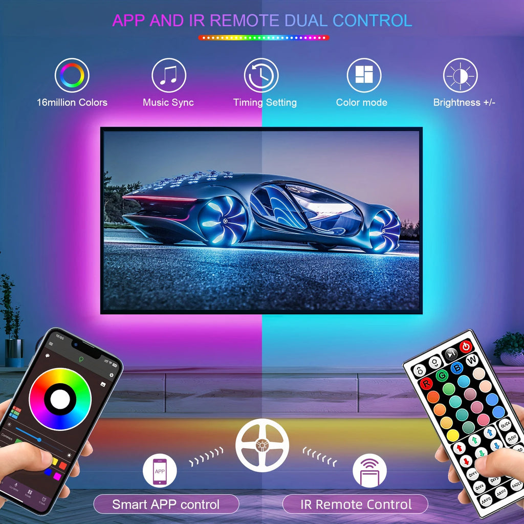 GlowStrip RGB – Fita LED com controlo por App
