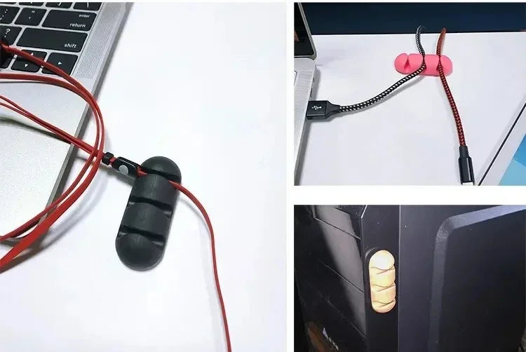 CableWrap – Enrolador e Organizador de Cabos Autoadesivo de Silicone