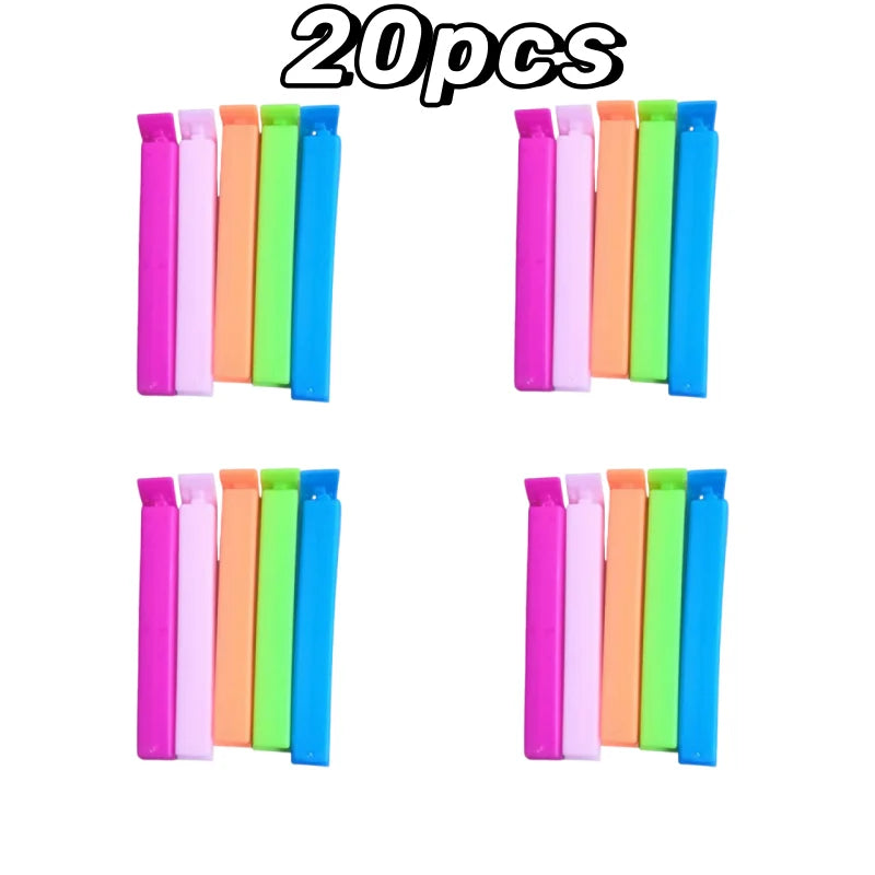 FreshClip – Clipes de Vedação de Sacos Reutilizáveis Coloridos