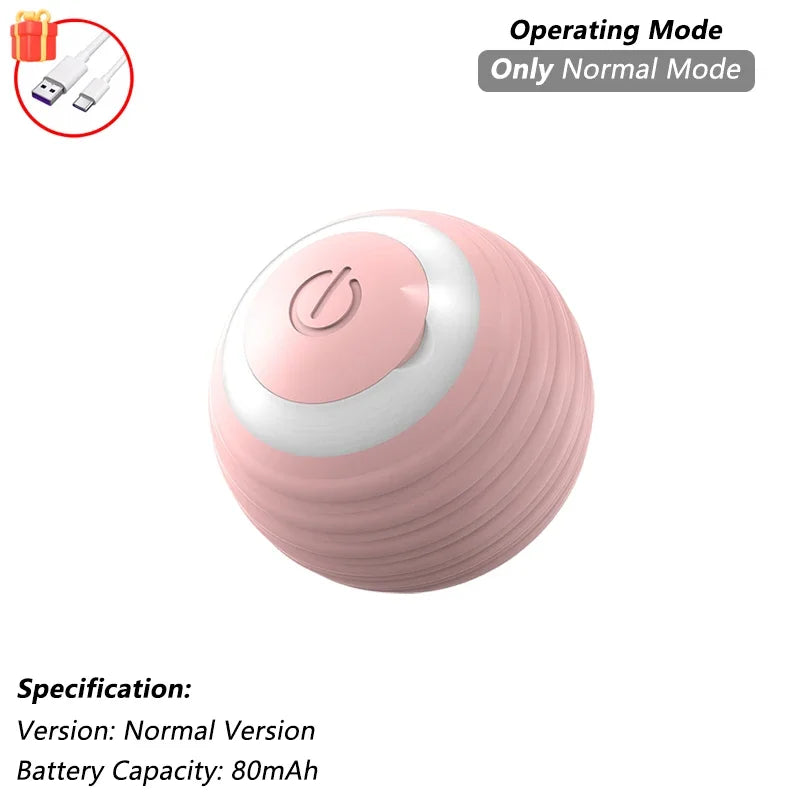PawBall – Juguete interactivo automático con forma de pelota rodante para gatos y perros