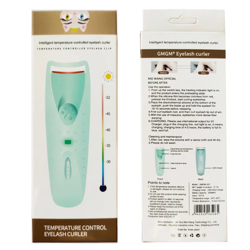 LashWave – Rizador de pestañas eléctrico con calor