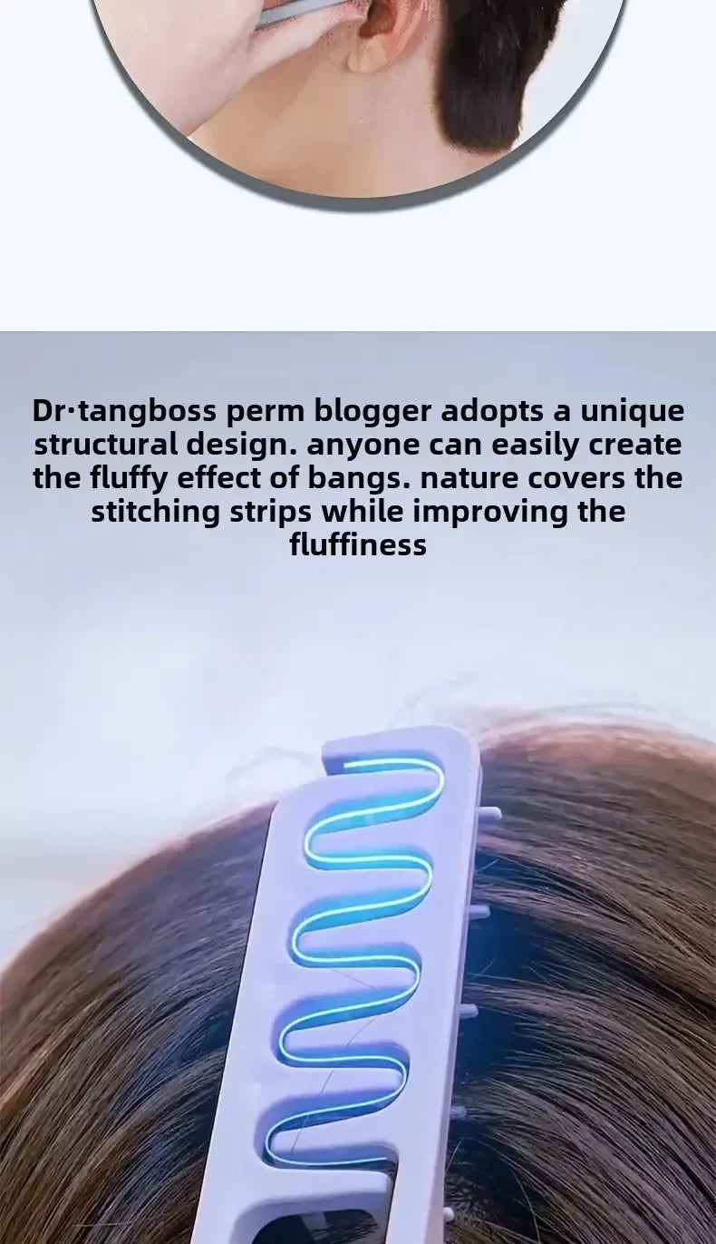 VoluComb Pro – Pente para Pentear o Cabelo de Dentes Largos | Anti-Emaranhamento | Todos os Tipos de Cabelo