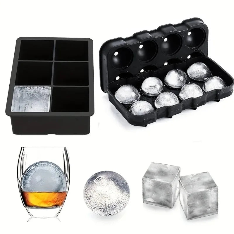 IceBall – Molde de Silicone para Bolas de Gelo Esféricas