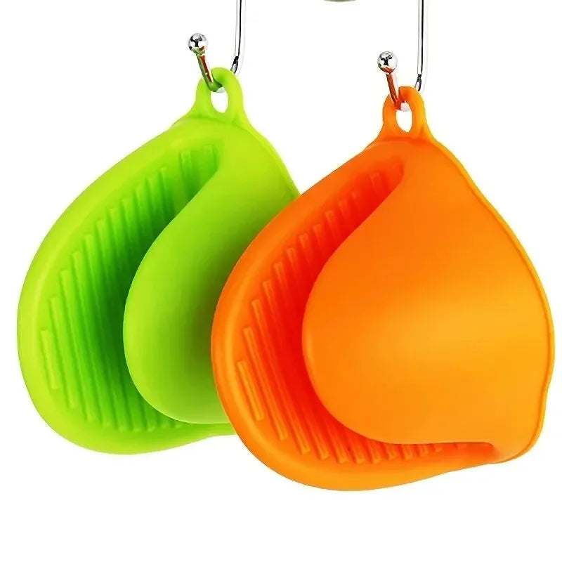 Luvas de Forno em Silicone — Luvas de Cozinha Resistentes ao Calor (Conjunto de 2)