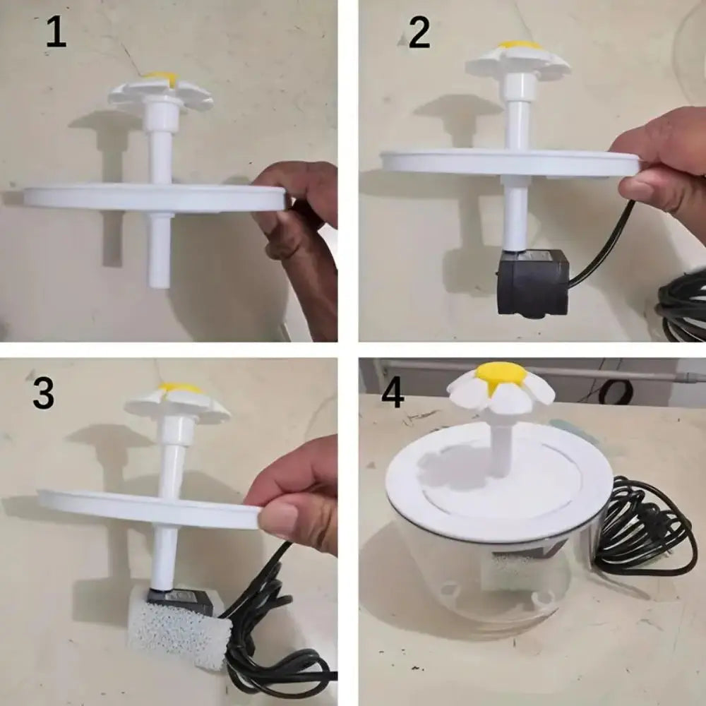 PawFountain – Fonte de Água Elétrica USB com Filtro Automático para Gatos