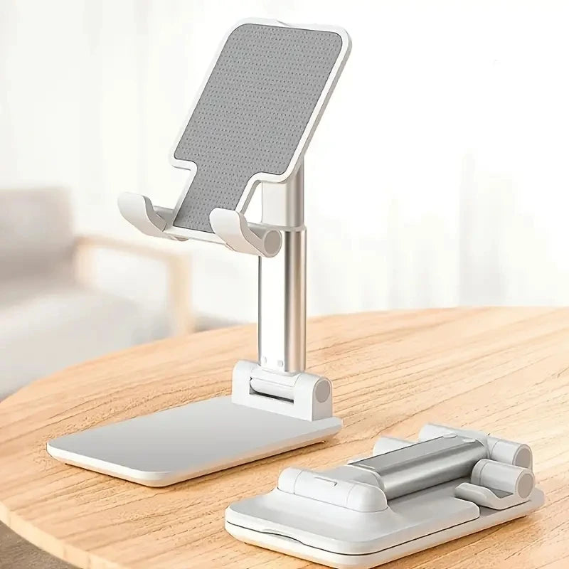 Adjustable Desk Phone & Tablet Stand | Universal | Black & White
