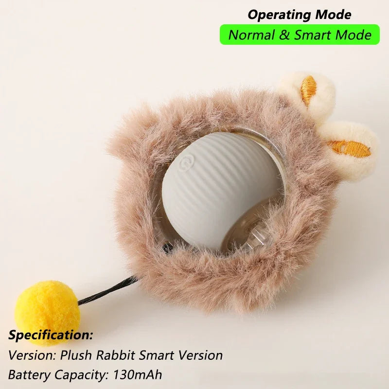 PawBall – Juguete interactivo automático con forma de pelota rodante para gatos y perros